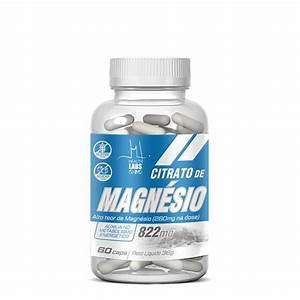 Citrato de Magnésio 60 capsulas